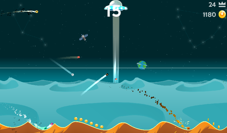 Curve Rush - Hit a high score